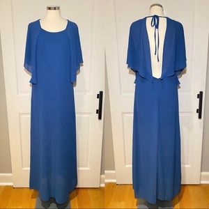 Lush Low Back Maxi Dress Size M